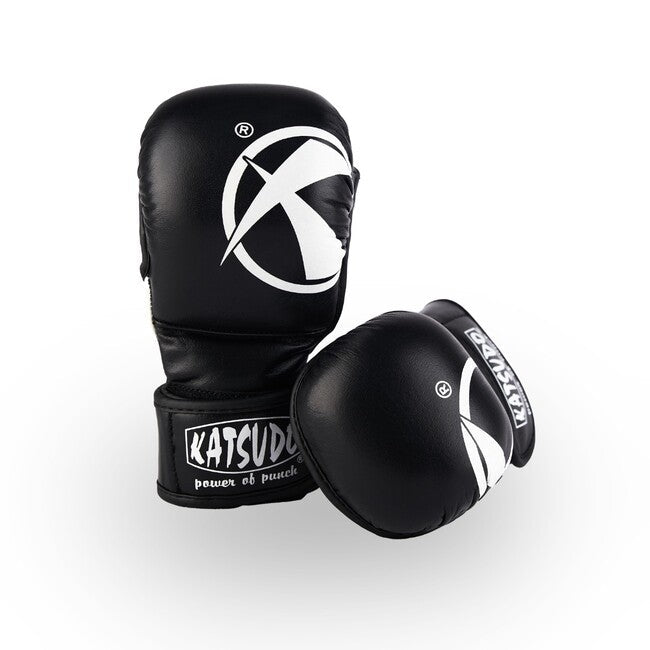 Katsudo Revenge mănuși MMA, negre albe