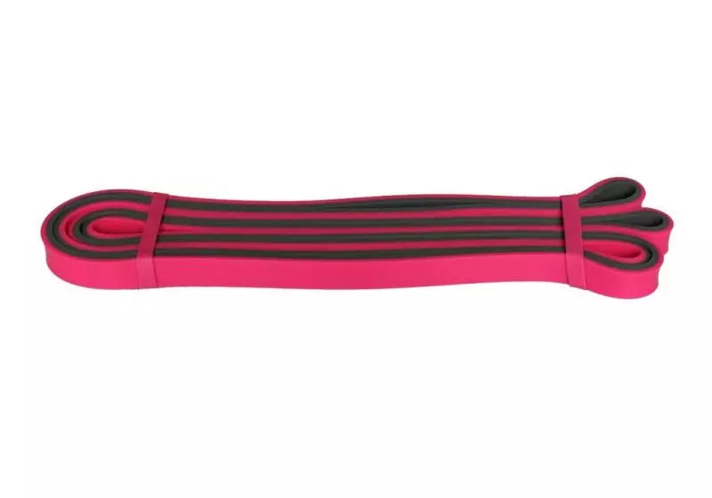 Katsudo Flexband bandă elastică ușoară de antrenament, roz-gri