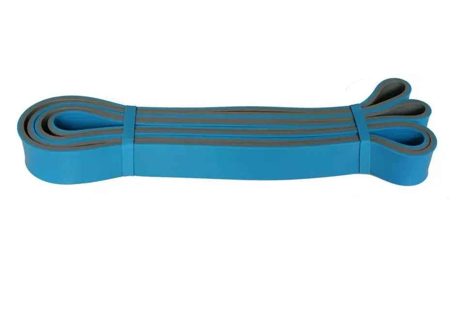Katsudo Flexband bandă elastică puternică de antrenament, albastră-gri