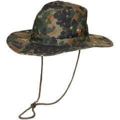 MFH pălărie Bush cu șnur, BW camo