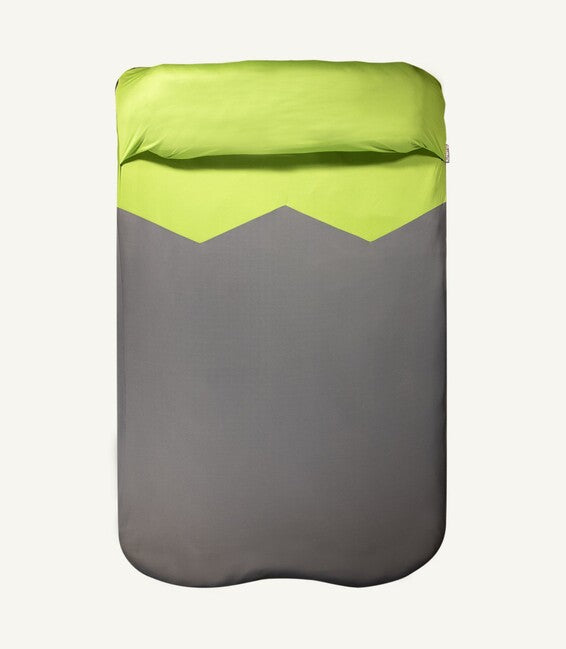 Klymit Double V Sheet husă de protecție pentru saltea de dormit, verde gri