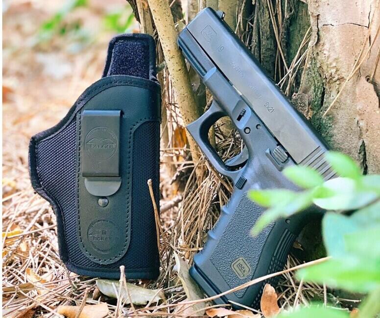 Falco toc nylon pentru purtare în interior CZ P10 M, negru, dreapta