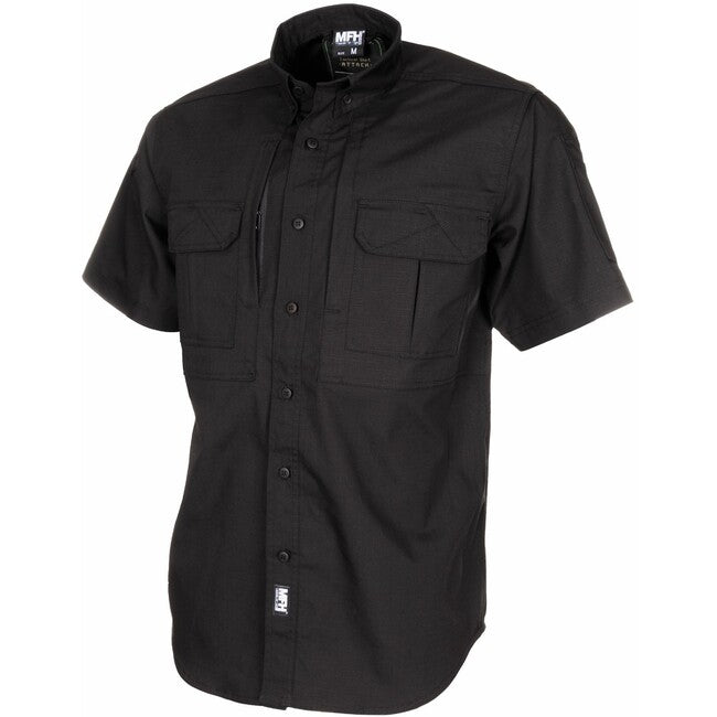 MFH Professional Attack tricou cu mânecă scurtă tratat cu teflon, negru