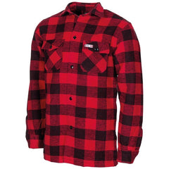 Fox Outdoor cămașă de lemnă flanelă, roșie-negru