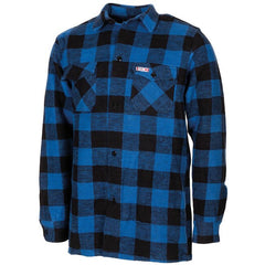 Fox Outdoor cămașă de lemnă flanelă, albastră-negru