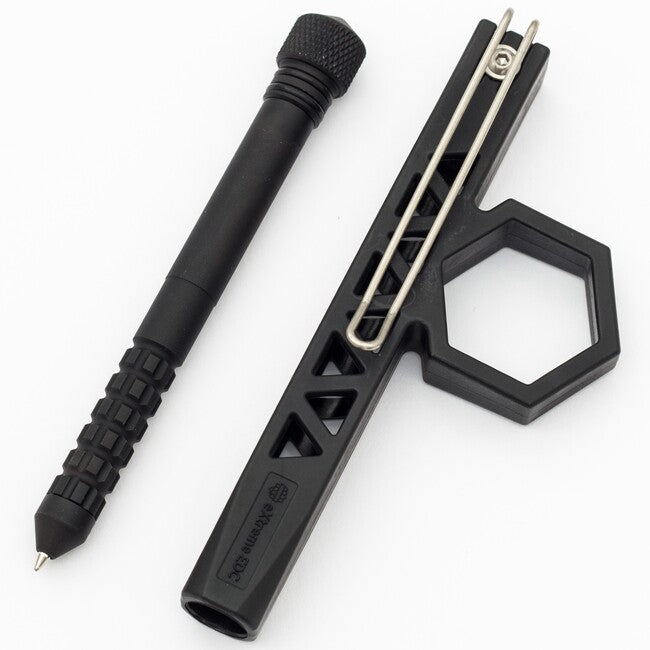 Extreme pen II kubotan EDC, negru