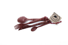 Kupilka CUTLERY tacâmuri de camping, roșii