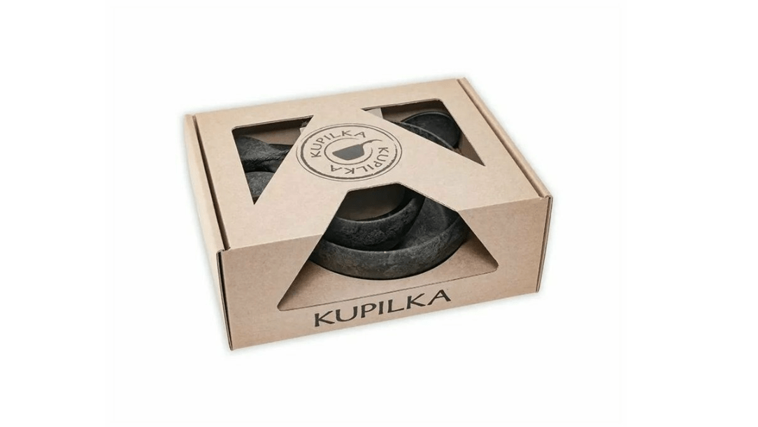Kupilka Junior SET de vase pentru excursii, negru