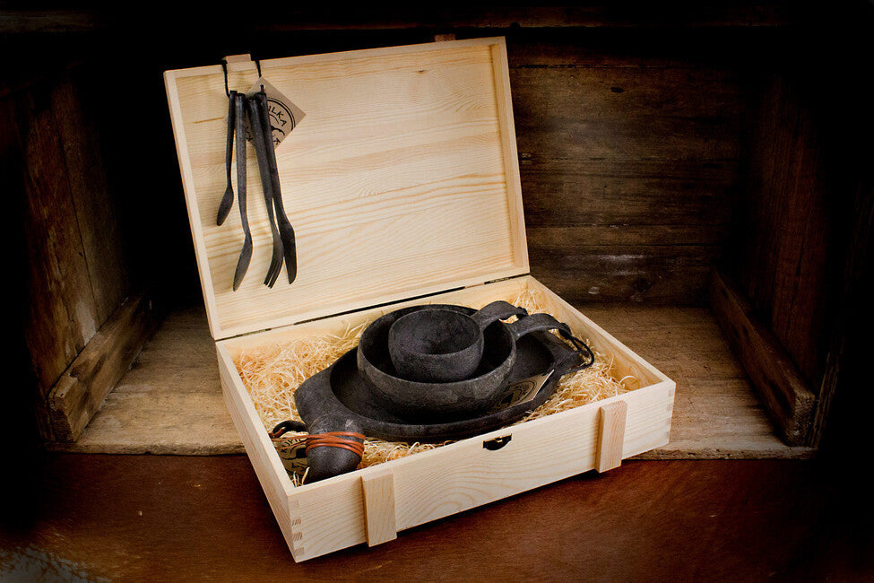 Kupilka PREMIUM set de tacâmuri, negru