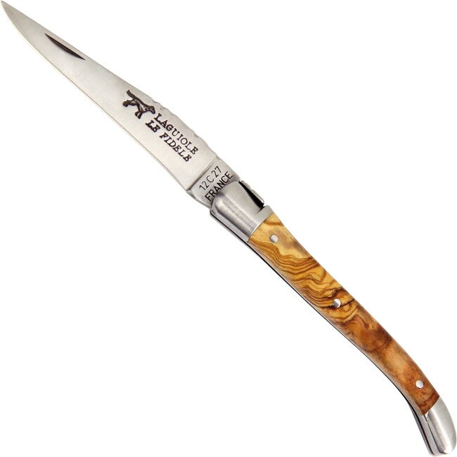 Laguiole Le Fidèle briceag lemn de măslin, 8cm