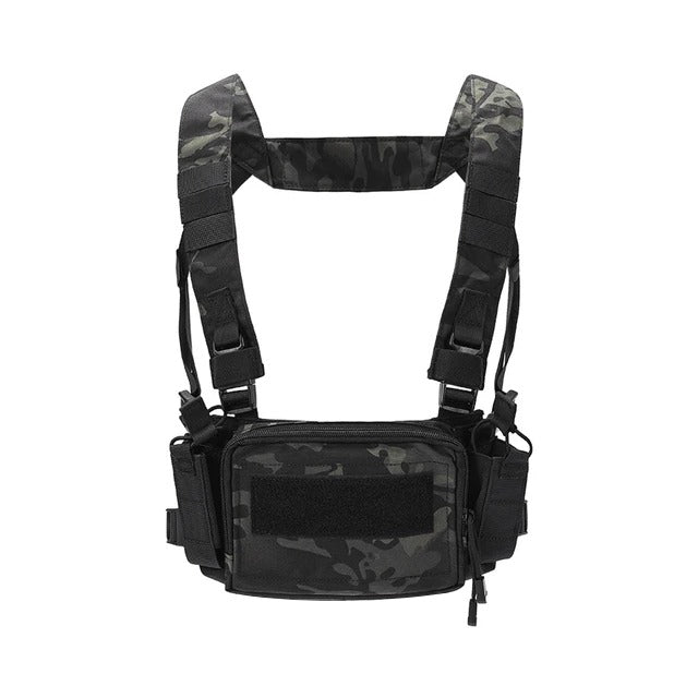 DRAGOWA Tactical Zero vestă ușoară tactică, CP black