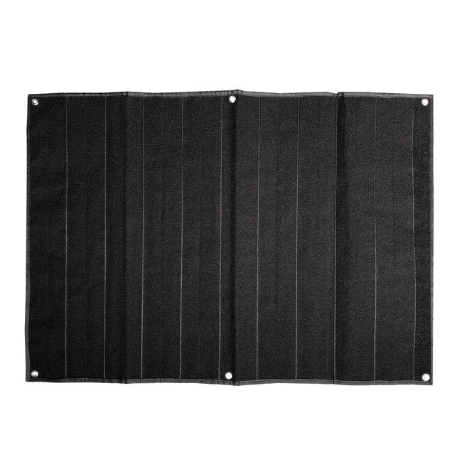 WARAGOD Large Velcro Panel pătură neagră cu 6 ochiuri Blanket with eyelets Black