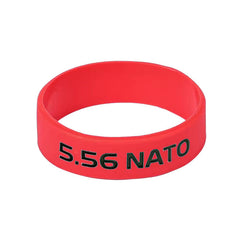 Leguon Volt bandă de cauciuc pentru marcare încărcător 5.56 mm, roșie-negru