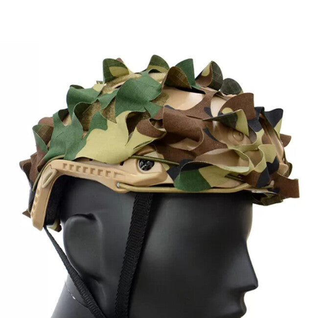 Leguon Shader husă de camuflaj pentru cască, Woodland