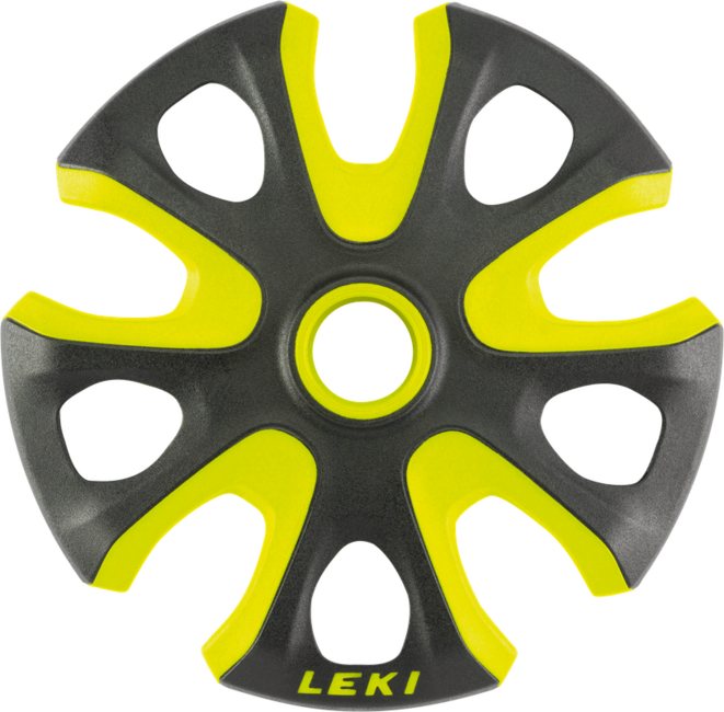 LEKI Big Mountain piesă de schimb, galben neon-negru, 95 mm