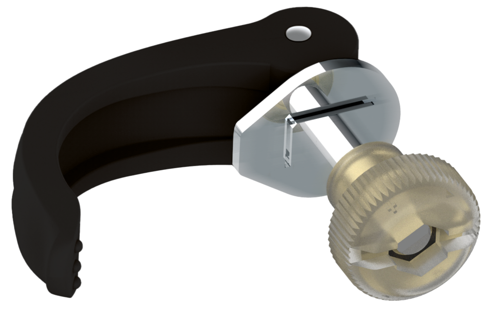 LEKI Speed Lock 1 Lever piesă de schimb, neagră, 16|14 mm