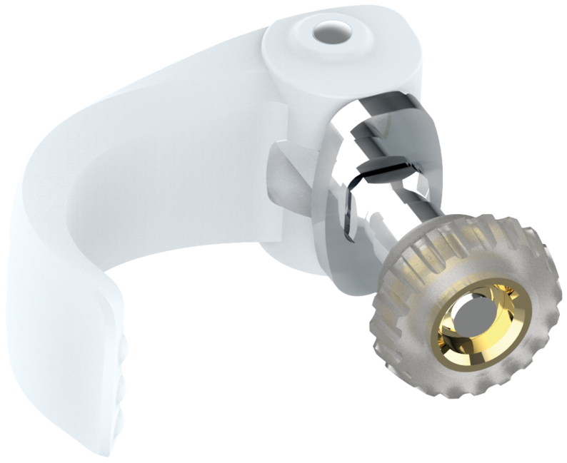 LEKI Speed Lock 2 Lever piesă de schimb, albă, 16|14 mm