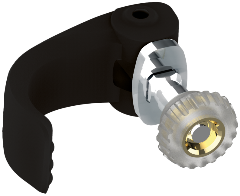 LEKI Speed Lock 2 Lever piesa de schimb, neagră, 16|14 mm
