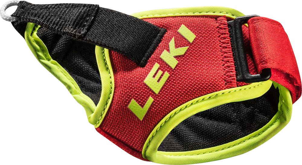 LEKI Frame Strap Trigger purtătoare S, roșii/galbene