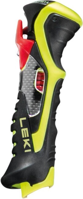 LEKI Trigger 3D Slalom mânere 18 mm Trigger, galbene neon/negru