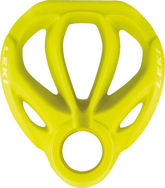 LEKI Contour Binding Basket discuri, galben neon