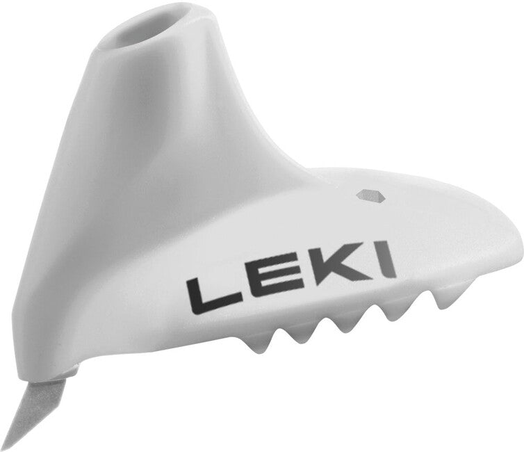LEKI Super Race Vario Basket discuri cu vârf 9 mm, alb