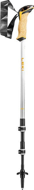 LEKI Cressida bețe de trekking, mango-alb-argintiu, 90 - 125 cm