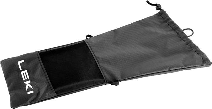 LEKI sac pliabil mare pentru bețe, negru-alb, 45 cm