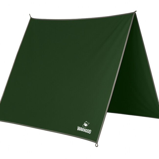 Liber Montis Velum prelată multifuncțională outdoor cu ochiuri, Army Green