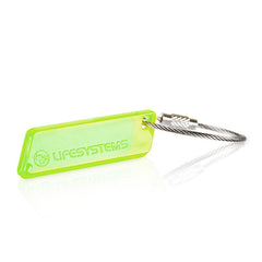 Lifesystems breloc iluminat pentru chei, verde