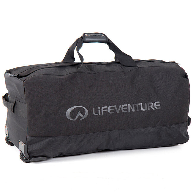 Lifeventure geantă de călătorie cu roți 120 l, neagră