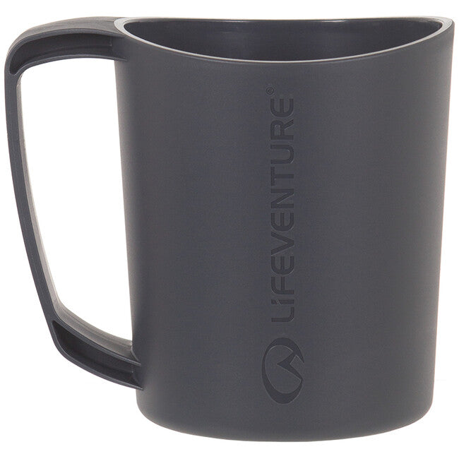 Lifeventure Ellipse Big Mug cană 450 ml, grafit