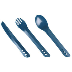 Lifeventure Ellipse Cutlery Set tacâmuri din plastic, bleumarin