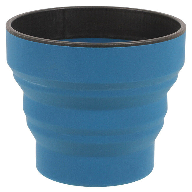 Lifeventure Ellipse Flexi Mug cană din silicon pliabilă 350 ml, bleumarin