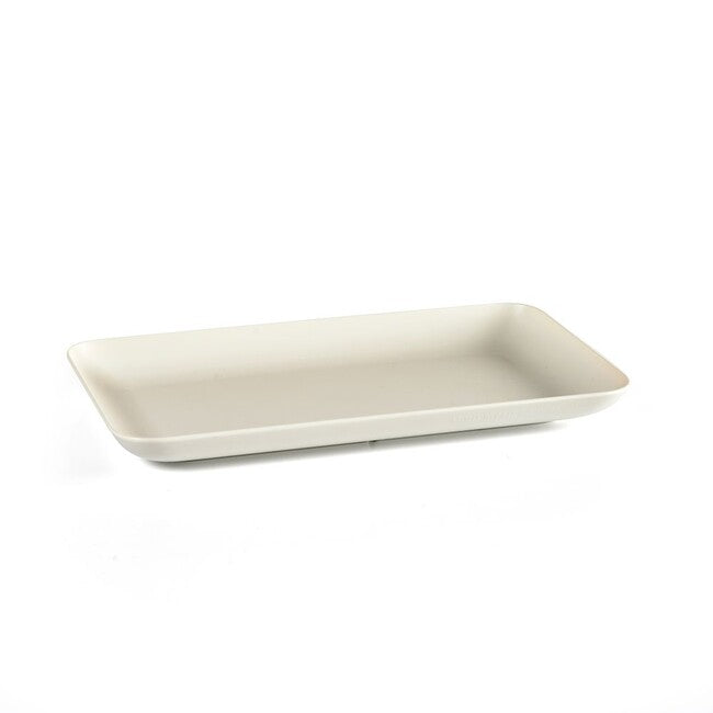 LIGHT MY FIRE Platter BIO farfurie din plastic mediu, crem