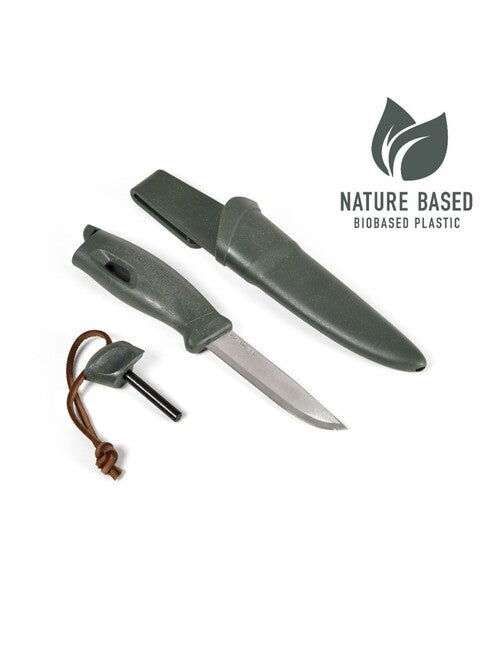 LIGHT MY FIRE FireKnife BIO cuțit cu amnar, verde