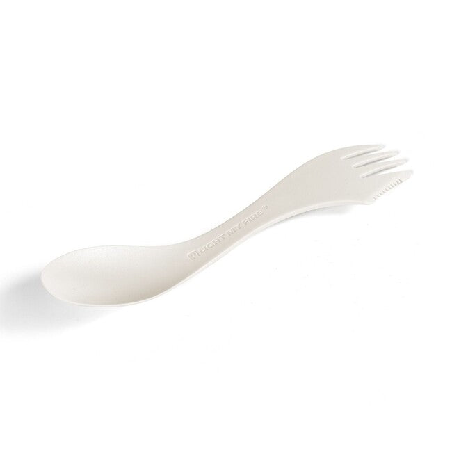 LIGHT MY FIRE Spork lingură multifuncțională medium, crem