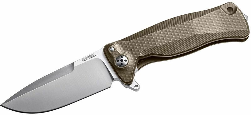Lionsteel SR11 B briceag confortabil cu cadru din titan dur