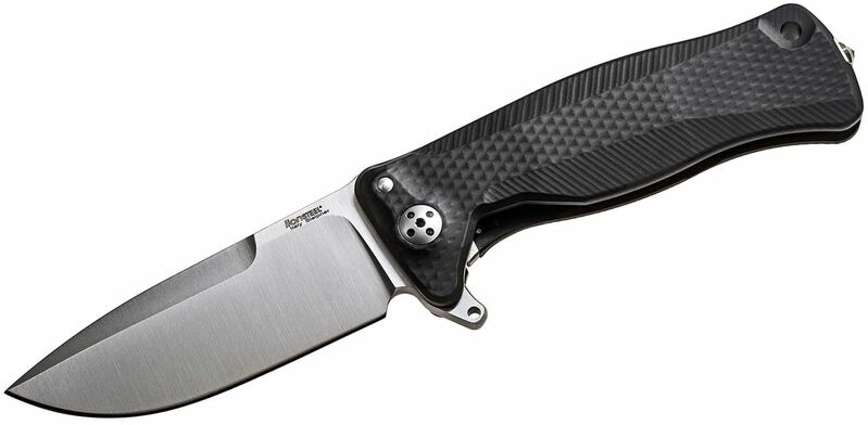 Lionsteel SR11A briceag confortabil cu cadru din titan masiv BS