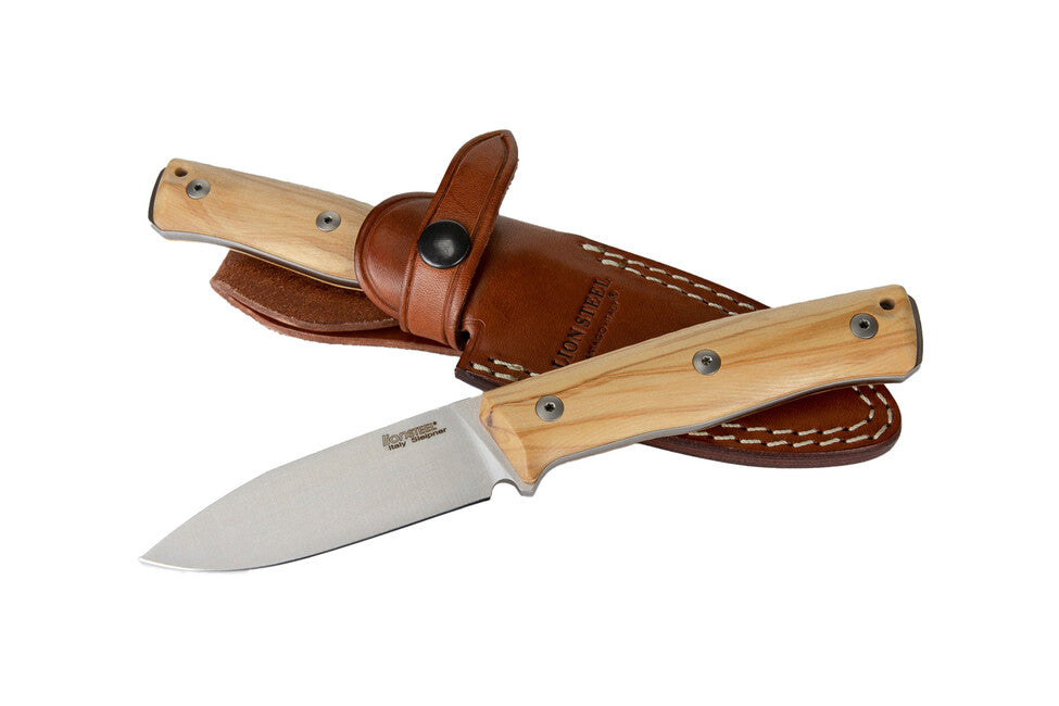 Lionsteel B35 UL cuțit tip bushcraft cu lamă fixă din oțel Sleipner