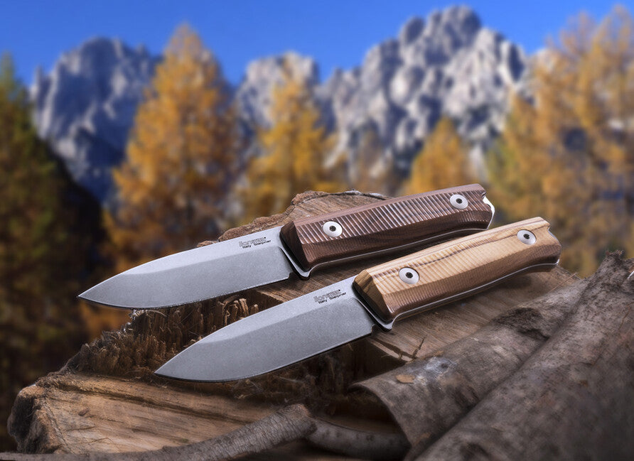 Lionsteel B40 UL cuțit tip bushcraft cu lamă fixă din oțel Sleipner