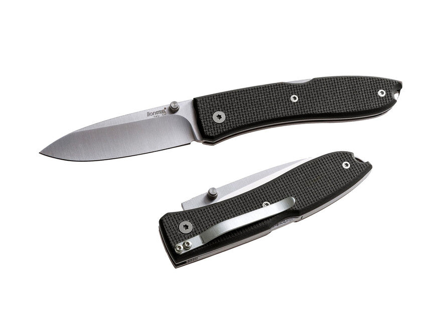 Lionsteel Opera 8800 BK briceag cu mâner din material G10 USA