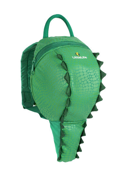 LittleLife Animal crocodil rucsac zilei pentru copii mici, 2 L