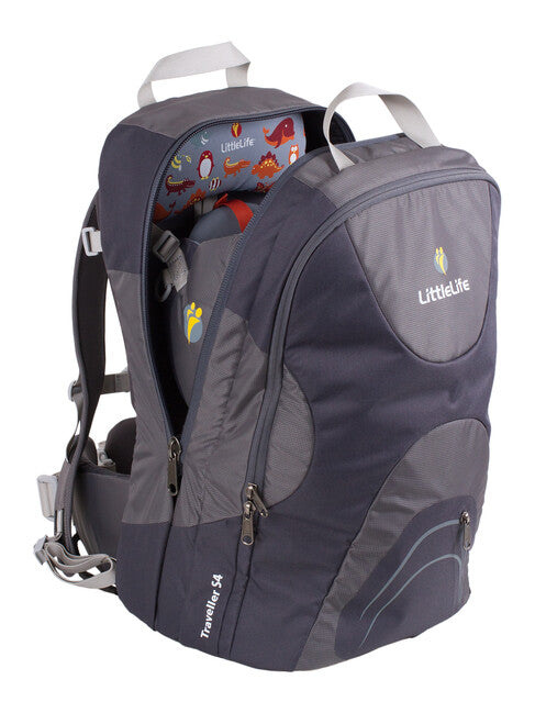 LittleLife Traveller S4 purtător pentru copii, gri