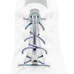 Lock Laces șireturi pentru pantofi, gray solid