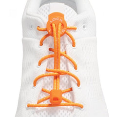 Lock Laces șireturi pentru pantofi, portocalii