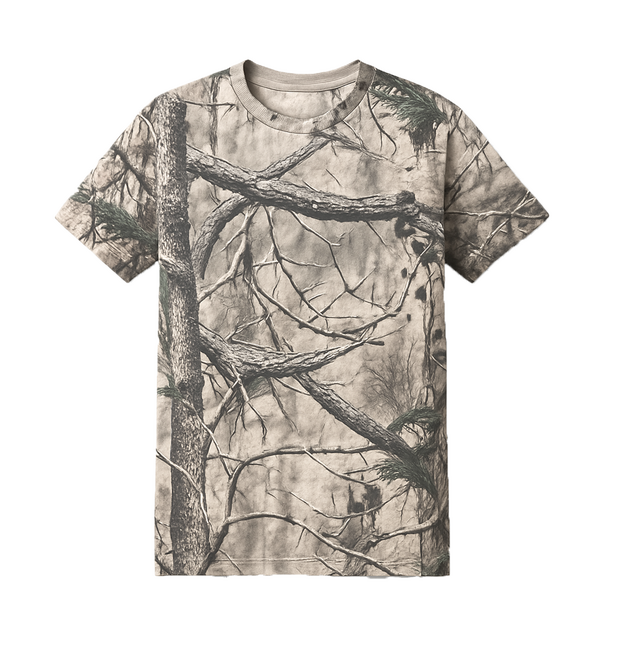 Loshan Kerry tricou, model real tree maro