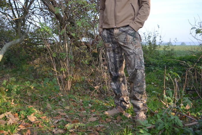 Loshan Mxd Real tree pantaloni, închis