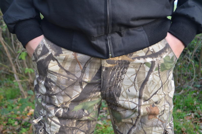 Loshan Sidney pantaloni pentru bărbați model Real tree, maro