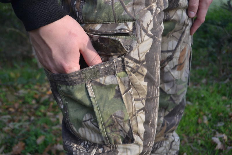 Loshan Sidney pantaloni pentru bărbați model Real tree, maro